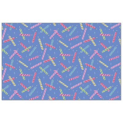 Candle Toss 24 Sheet Reusable Premium Paper Stock Placemats Made in the USA