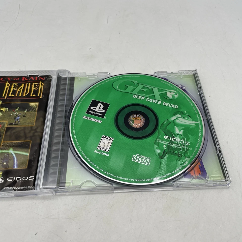 Gex 3: Deep Cover Gecko (Sony PlayStation 1, PS1) Complete CIB - Tested - Image 4 of 4