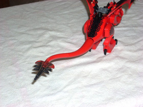 Red Dragon Figure from Lego Set 70403 Dragon Mountain, Castle Fantasy Era