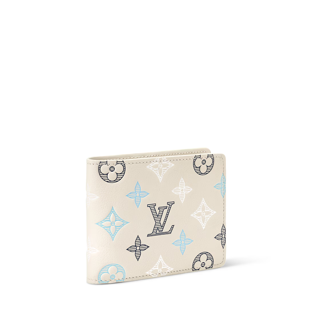 NEW Louis Vuitton Portefeuille wallet Ecru White Monogram M29136