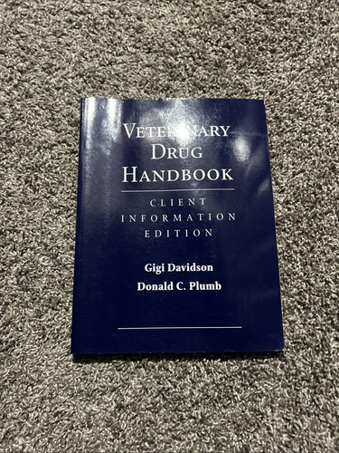 Veterinary Drug Handbook: Client - Paperback, by Davidson Elizabeth J.; - Good