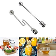 Añade encanto a tu cocina con esta cuchara de cucharón de miel de acero inoxidable 304