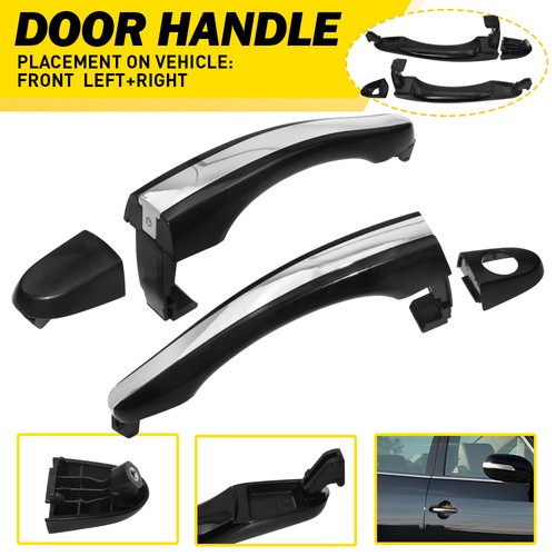 2X Outside Door Handles Front Left&Right For Hyundai Azera 2006-2011 Chrome ~A - Bild 20 von 20