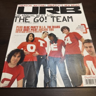 URB Magazine April 2006 Bloc Party M.I.A. Arcade Fire Edan The Dears Indie Rock
