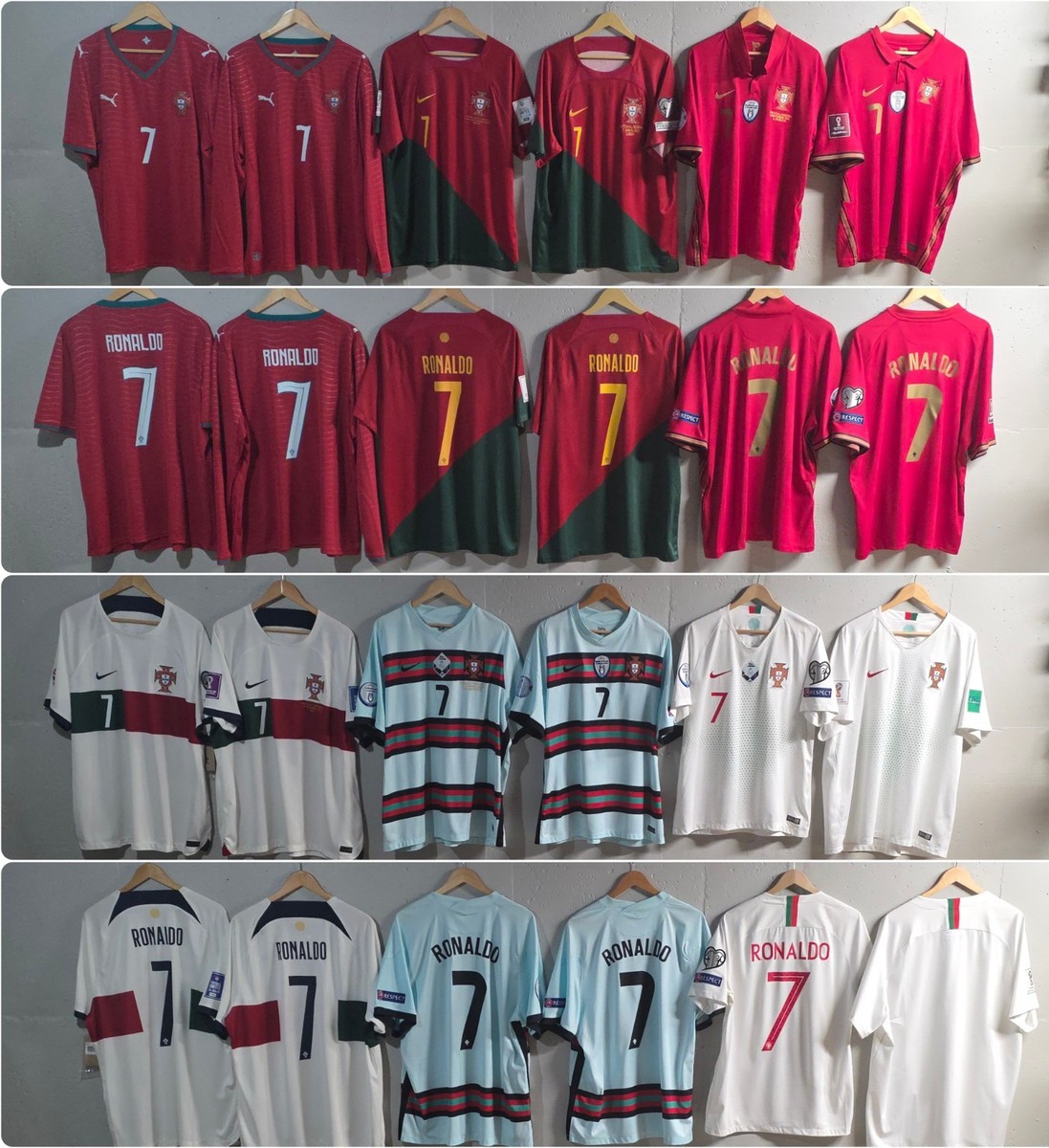 Nike Portugal Cristiano Ronaldo #7 2022/23 XXL Home Jersey Euro 24