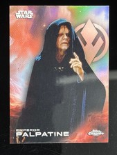 2025 Topps Chrome Star Wars Emperor Palpatine Refractor #38
