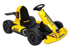 Image of 24V Electric Go Kart for Kids with Adjustable Seat length, full remote controll