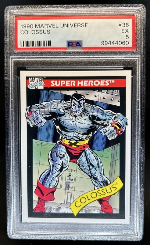 1990 Impel Marvel Universe Colossus #36 PSA 5