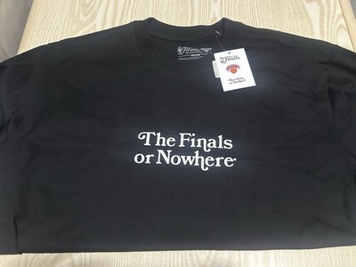 New York Knicks x NYON The Finals Or Nowhere Shirt Size Medium