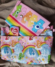 Care Bears Zip Travel Cosmetic Bags Set