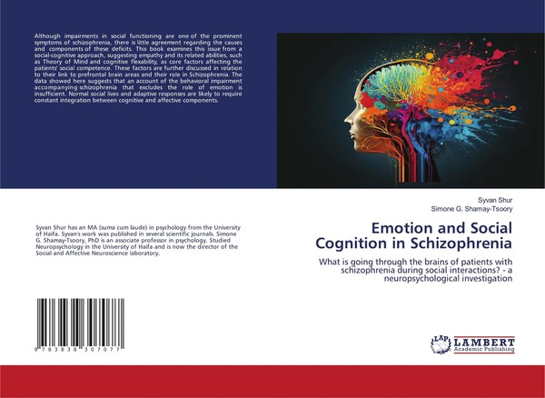 Syvan Shur (U. A.) | Emotion And Social Cognition In Schizophrenia | Taschenbuch-image