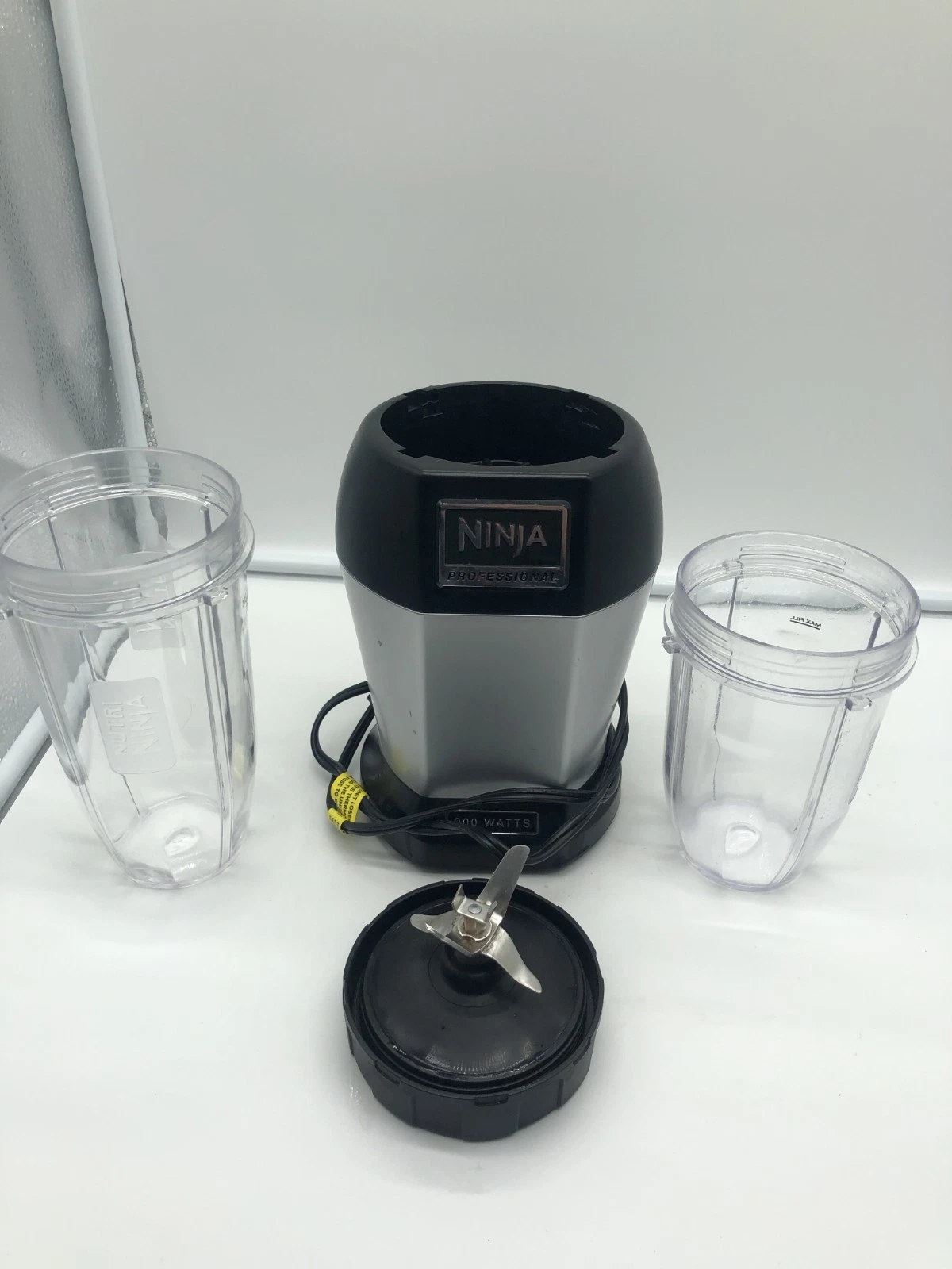 Ninja Professional 900W Personal Blender Black Silver Dishwasher Safe 2 Cups
Opens in a new window o