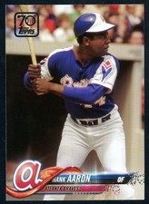2021 Topps Hank Aaron #70YT-68 70 Years of Topps Baseball Insert Series 2