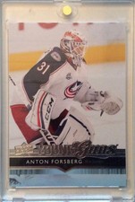 2014-15 Upper Deck Young Guns Hockey Rookie RC #486 Anton Forsberg