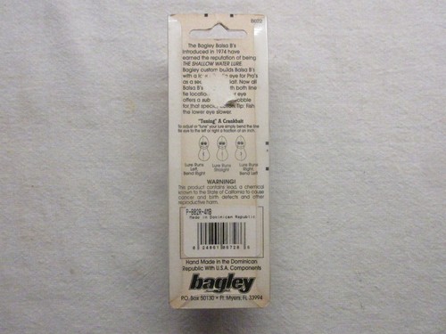 Vintage Bagley Balsa B2R-4MB w/ Double Tie - Picture 5 of 5