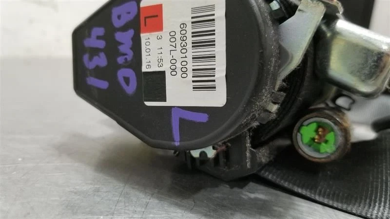 16 2016 LAND ROVER LR4 OEM DRIVER LELFT SEATBELT RETRACTOR BLACK 609301000 Foto 4 de 4