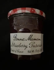 Bonne Maman Strawberry Preserves 13oz  Gluten Free Non GMO Product Of France