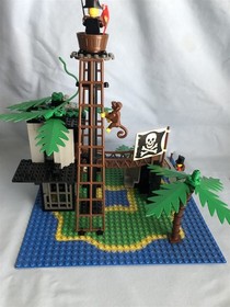 LEGO set 6270 Forbidden Island VINTAGE PIRATE 100% complete w/ instructions