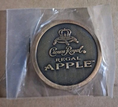 Crown Royal Apple Crown Royal Maple Drink Token 1 1/2'' Dia. Bar Whiskey Nos