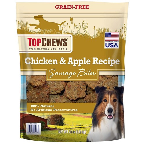 Top Chews Chicken & Apple Recipe 100% Natural Dog Treats, 40 Ounce - Picture 4 of 5