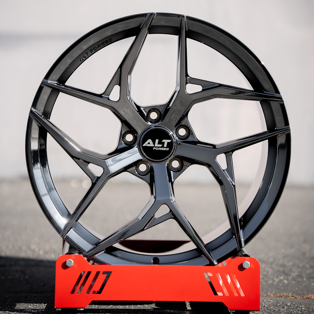 20"/21" ALT Forged ALT12 Black Chrome PVD Wheels for Lamborghini Huracán