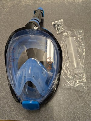 New Adult Full View Face Mask 180°Panoramic Snorkel No-Fog Swimmming Pool Ocean!