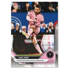 Lionel Messi - 2025 MLS Topps Now Card 47 - Print Run: 3,053 Inter Miami CF