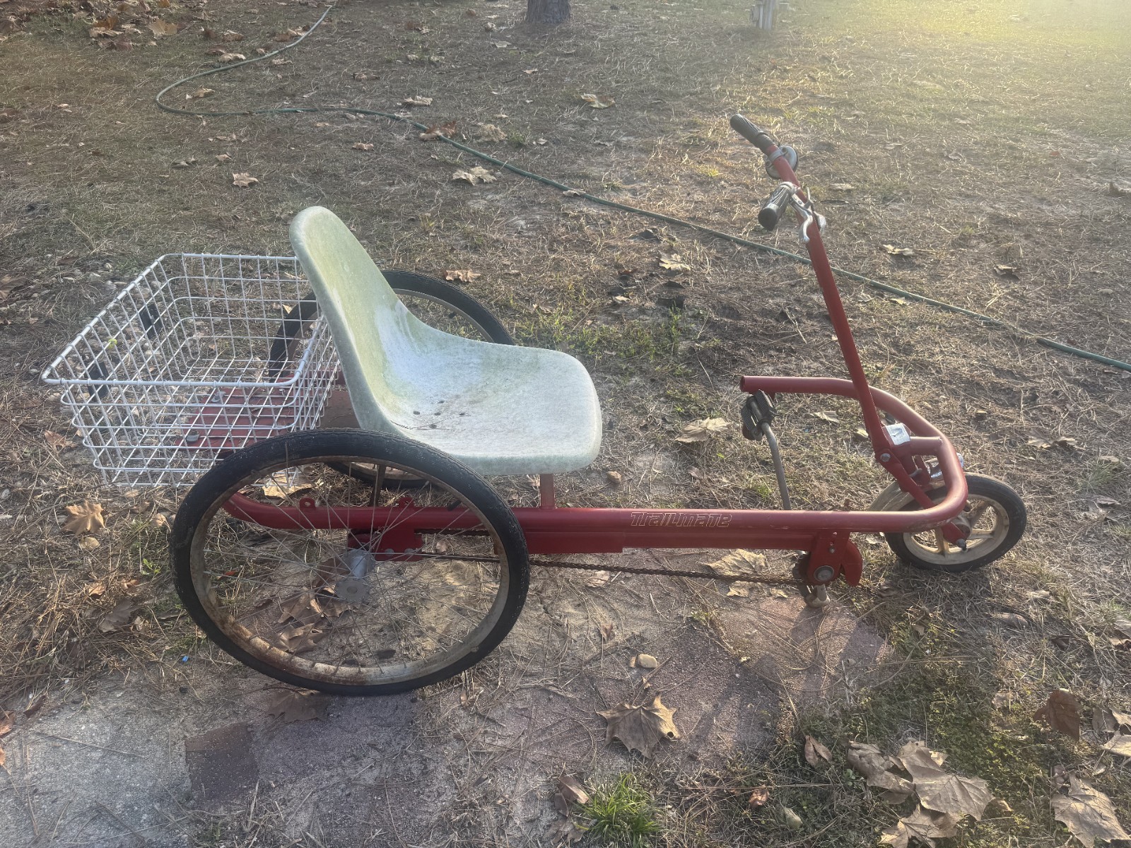 (Used) Vintage Trailmate JoyRider Tricycle Handicap Bike Red Great Working Condition (475.00 USD)