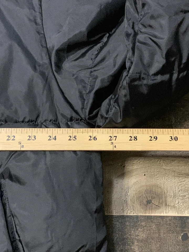 Alpha Industries Jacket Mens 2XL Black Down Puffer Coat Insulated Warm - Image 3 of 4