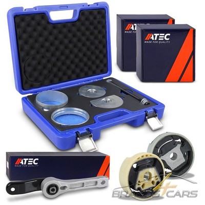 ATEC MOTORLAGER VORNE + HINTEN FÜR AUDI A3 SEAT SKODA OCTAVIA VW GOLF TOURAN