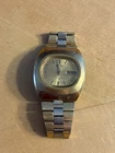 Seiko Automatic 17 Jewels Day/Date Men's Watch  Gold Dial Vintage missing crown