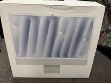 Apple 2024 iMac 24-inch 10-Core M4 10-Core GPU 16GB Memory 256GB SSD Silver