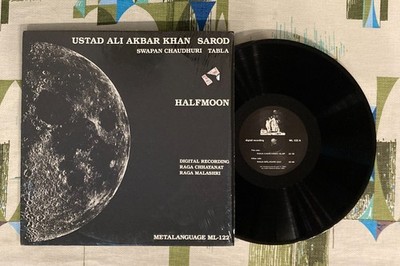 Ustad Ali Akbar Khan LP Halfmoon 1982 Indian M/M-