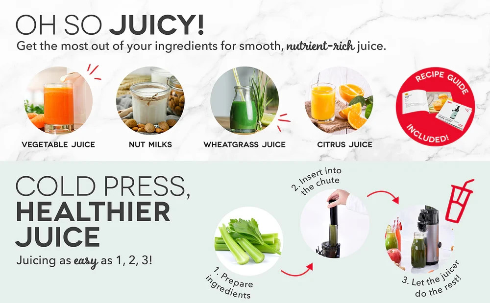 DASH Compact Cold Press Power Juicer - Aqua