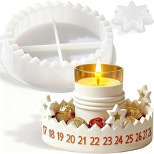 Christmas Star Calendar Silicone Mold DIY Res...