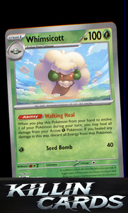 Whimsicott (11) 11/98 Pokemon Uncommon Emerging Powers Card NM