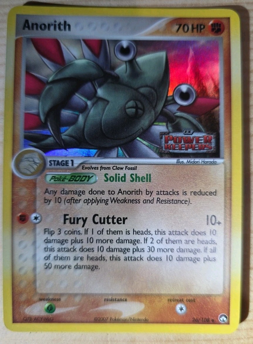 Anorith 26/108 Power Keepers Reverse Holo