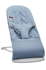 NEW BabyBjorn Bouncer Bliss Blue Woven, Petal quilt