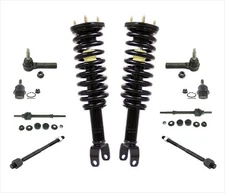 Front Struts Tie Rods Ball Joints For 05-09 Dodge Dakota Rear Wheel Drive