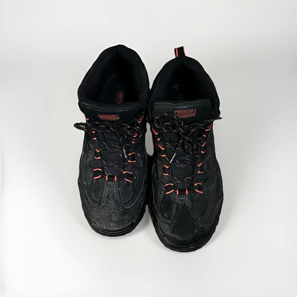 Harley-Davidson US Size10 Black Motorcycle Boots ANSI Z41PT99 - Image 4 of 4