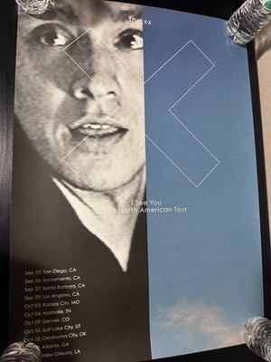 The XX I See You North America tour poster (Oliver image)