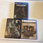 Set Of Uncharted PS4 And PS5 Games