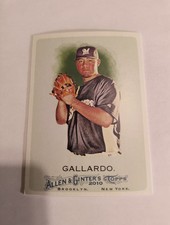 YOVANI GALLARDO 2010 TOPPS ALLEN AND GINTER'S #43 FREE SHIPPING