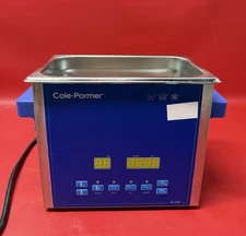 Cole-Parmer 6 Liter Ultrasonic Cleaner With Digital Timer /Heat, 120V *No Lid*