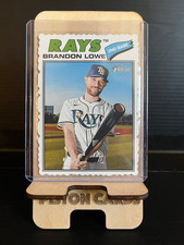 2026 Topps Heritage - Brandon Lowe #369 Deckle Edge