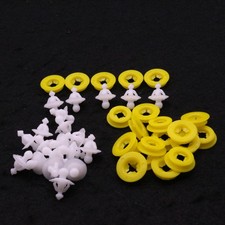 20 Set Flare Clip Trim Nut Pin Retainer Compatible With Volvo C30 2008-2013