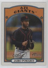 2021 Topps Heritage Minor League Edition Flip Stock /25 Jairo Pomares #75 0l44