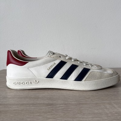 adidas gazelle silver green womens Gucci X ADIDAS Ginza Calfskin Demetra Gazelle Wedge Sneakers 39.5 King Gold  Black 1839087 – FASHIONPHILE
