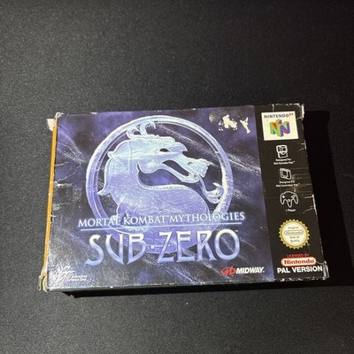 Mortal Kombat Mythologies Sub-Zero - Nintendo N64 - N64 - OVP + Anleitung
