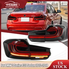TT-ABC LED Tail Lights For 2013-2018 BMW 3-Series F30 Sedan W/Sequential Signal